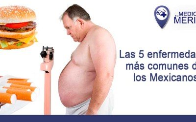 Las cinco enfermedades más comunes de los mexicanos
