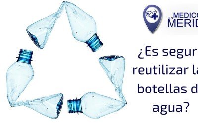 ¿Es seguro reutilizar las botellas de agua?
