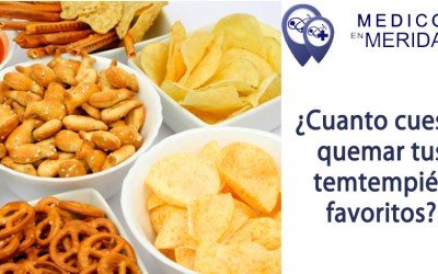¿Cuánto cuesta quemar tus tentempiés favoritos?
