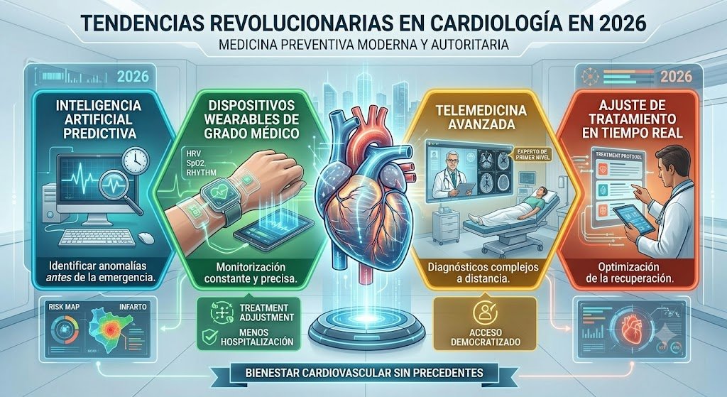 ¿Cómo está transformando la inteligencia artificial predictiva el cuidado del corazón en 2026?
